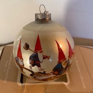 Vintage Gnome Christmas Ornament